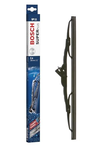 Image of Bosch Wiper Blade Super Plus SP11, Length: 280mm − Single Front Wiper Blades