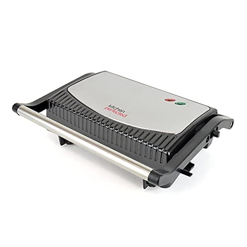 Image of KitchenPerfected Health Grill and Panini Press - Black Steel - E2701BK
