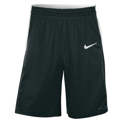 Image of Nike NT0201-010 Team Basketball Stock Short 20 Men's Shorts Black Size 2XL