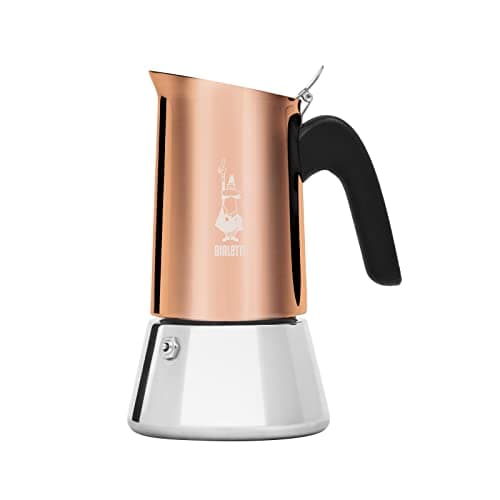 Image of Bialetti Coffee Maker New Venus Bronze 4 Cups, Anti-Scalding Handle, Induction-friendly, 4 Cups (170ml), Stainless Steel, Bronze