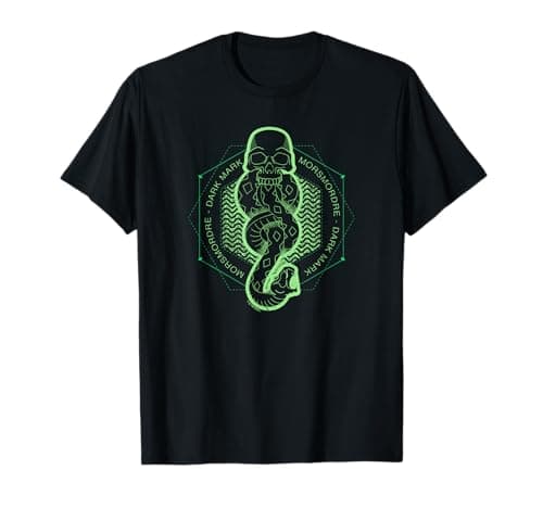 Image of Harry Potter Morsmordre Dark Mark Icon T-Shirt