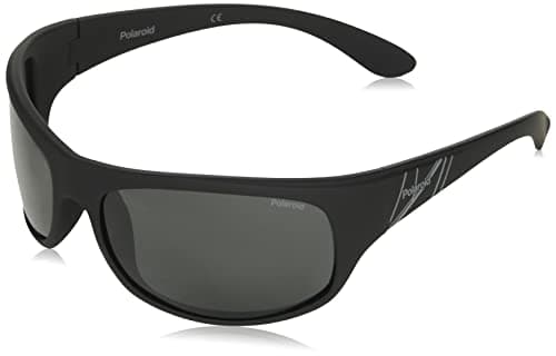 Image of POLAROID 07886 Unisex Sunglasses - Adult, Polarized grey, caliber 66