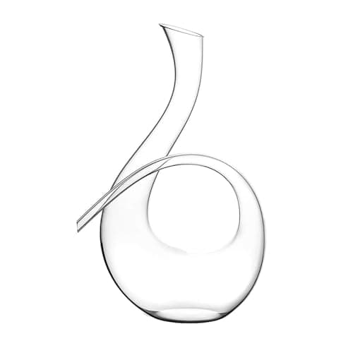 Image of esmen 900ml Red Wine Carafe,Wine Decanter Hand Blown,Lead-Free Crystal Glass Wine Decanters,Wine Aerator Accessory for Wine Lovers Red Wine Carafe