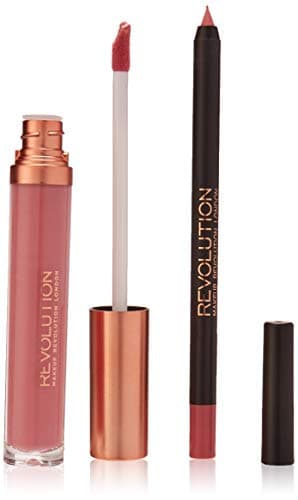 Image of MAKEUP REVOLUTION Grandee Retro Luxe Matt Lip Kit, Pack of 2