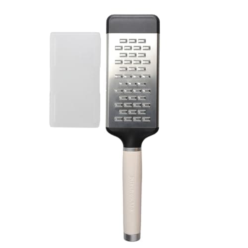 Image of KitchenAid Etched Cheese Grater - Almond Cream