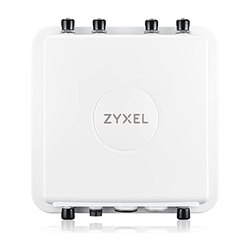 Image of Zyxel WiFi 6 AX3000 Wireless Outdoor Long Distance Access Point | External Antennas (Not Included) | Mesh and Point to Point Bridge | Cloud, App, or Direct MGMT | POE+ |1 Year Nebula Pro | WAX655E