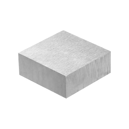 Image of PATIKIL 50x50x20mm Steel Bench Block, Steel Block Metal Bench No Holes Matched Hardened Flat Precision Ground Milling for Jewelry Making Stamping Tool, Square