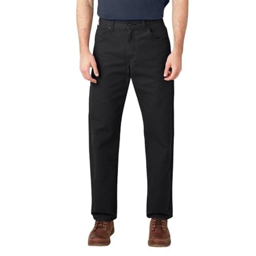 Image of Dickies Men's Duck Carpenter Jean, Black, 30W / 30L