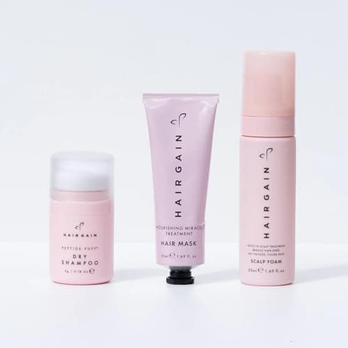 Image of Hair Gain Scalp Foam, Dry Shampoo and Hair Mask (50 ml) - Bundle of 3