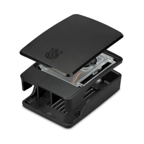 Image of Raspberry Pi® SBC case Suitable 5 B Black