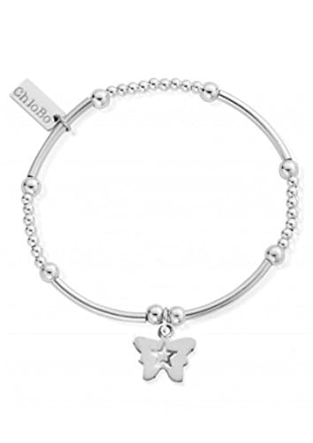 Image of ChloBo - Cute Mini Butterfly Bracelet - Silver, O/S