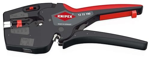 Image of KNIPEX Nexstrip Multi-Tool for Electricians with Non-Slip Plastic Grips 190 mm, 12 72 190