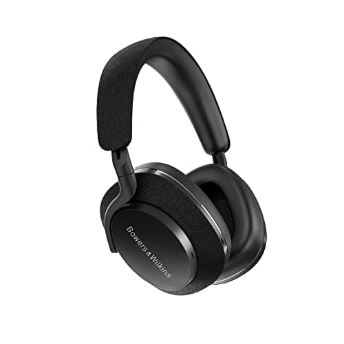 Image of Bowers & Wilkins Px7 S2 Noise Cancelling Wireless Over-Ear Headphones, Bluetooth 5.0, Quick Charge, 30 Hours Playback, Built-In Microphone - Black
