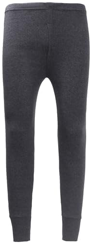 Image of ZRWASKA® Mens Extreme Thermal Underwear Long Johns, Thermal Trousers Bottoms Warm Underlayer Winter Pants Base Layer Clothing Men Leggings Charcoal, Size Small