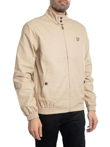Image of Lyle and Scott Men Harrington Jacket Z151 Stone X Large Beige