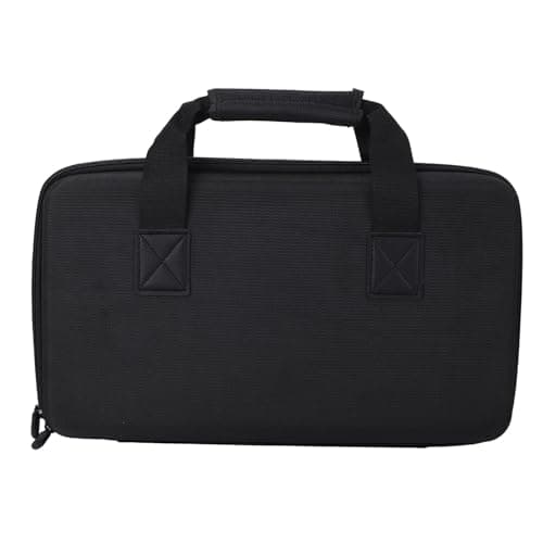 Image of Leftwei DJ Controller Case for 400 SB2 SB3 RB, 2 Channel DJ Controller Hard Case, Protective Carrying Storage Bag, Travel Storage Bag, Black