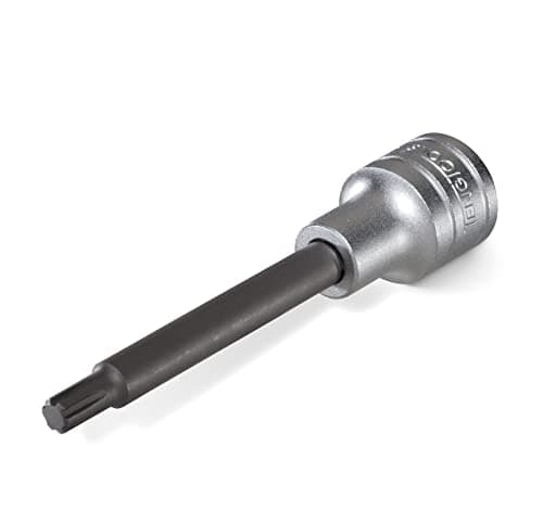 Image of Teng Tools M6 1/2 Inch Drive Ribe Multi Spline Chrome Vanadium Socket | Mechanic Tool | Hand Tool - M122706-C