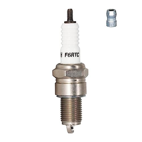 Image of TORCH F6RTC Spark Plug Replace for NGK BPR6ES, Bosch WR6DC WR7DC, Champion RN9YC RN10YC, Denso W20EPR-U, MTD 951-10292/751-10292, OEM