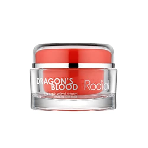 Image of Rodial Dragons Blood Hyaluronic Velvet Cream 50 millilitres - Hyaluronic Acid and Hydromanil to Comfort and Replenish Dry Skin - Buttery and Luxurious Cream Texture - Day and Night Care