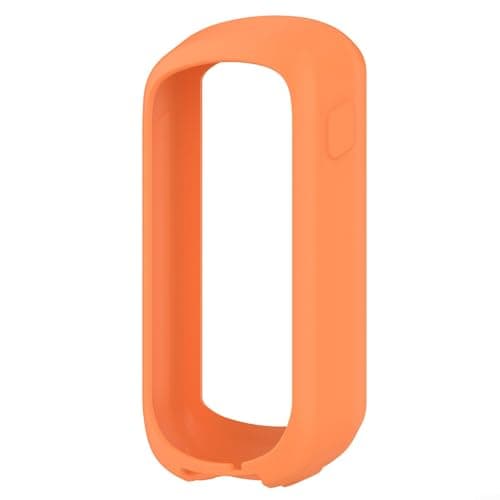 Image of For Garmin For Edge Explore 2 Silicone Protective Case Lightweight Weather Resistant Anti-Slip Cover Shockproof Scratchproof Bike Computer Shell For Cycling(Orange)