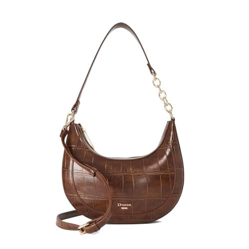 Image of Dune London DIVERSION Chain Detail Shoulder Bag One Size