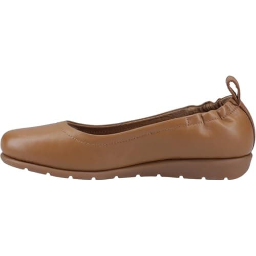 Image of Hush Puppies Female Skylar Ballerina, Tan,7