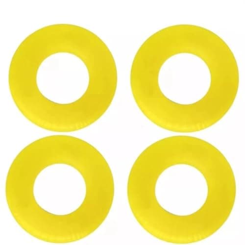 Image of GAOHOU 4Pcs Universal Car Strut Top Mount Tower Suspension Ring Pad,Shock-absorbing Bushings, Bearing Washer Compatible for Audi VW Honda