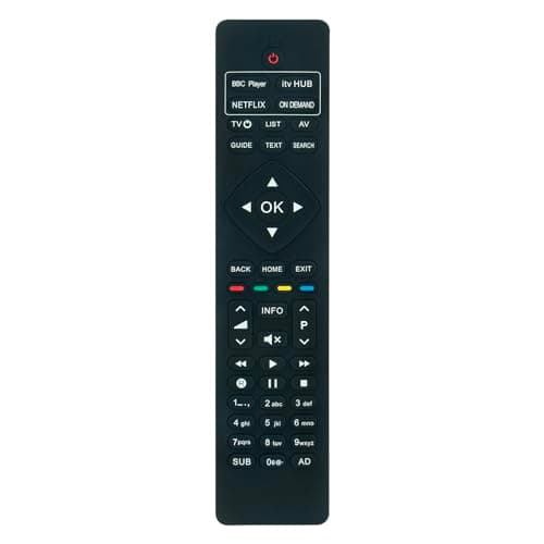Image of VINABTY Replaced Remote Control Applicable For Freesat UHD-4X Smart 4K Ultra HD Digital TV UHD-X/UHD-4X-500GB / UHD-4X-1000GB / UHD-4X-2000GB Set Top Boxes