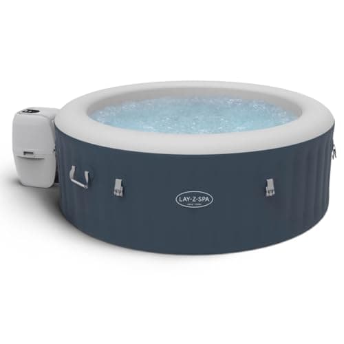 Image of Lay-Z-Spa New York, 120 AirJet Massage System, 40% More Energy Efficient Hot Tub, Integrated EnergySense Liner, 6 Person