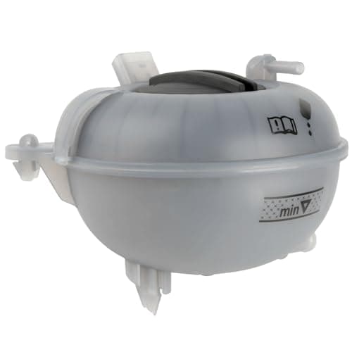 Image of 5Q0121407T Coolant Expansion Tank Replacement for Audi A3 Q3 TT VW Golf Mk7 Passat Tiguan Seat Leon Skoda Octavia Superb, 5Q0121407A Radiator Coolant Recovery Overflow Reservoir Expansion Tank