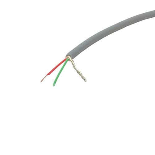 Image of Van Damme XKE Microphone Balanced Pro-Patch Cable, 2 Core and Screen (Thin). 4m. Grey