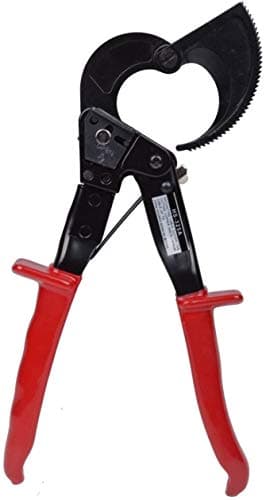 Image of Malayas - Ratchet Cable Cutter,HS325A Heavy Duty Aluminum Copper Ratchet Cable Cutter, Cut up to 240mm² Ratcheting Wire Cutter and Wire Cable Cutter