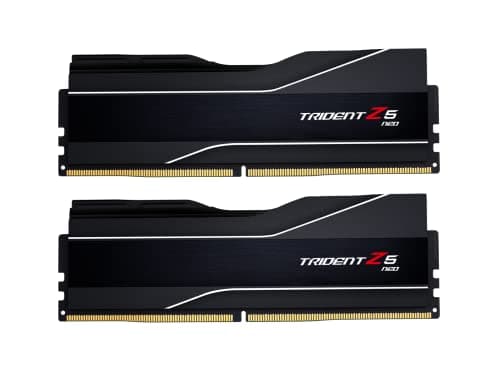 Image of G.SKILL Trident Z5 Neo Series DDR5 RAM (AMD EXPO) 32GB (2x16GB) 6000MT/s CL30-38-38-96 1.35V Desktop Computer Memory U-DIMM - Matte Black (F5-6000J3038F16GX2-TZ5N)