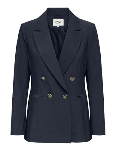 Image of ONLY Onlastrid Life L/S Fit TLR Noos, Navy Blazer, 36, Women, Navy Blazer., 8