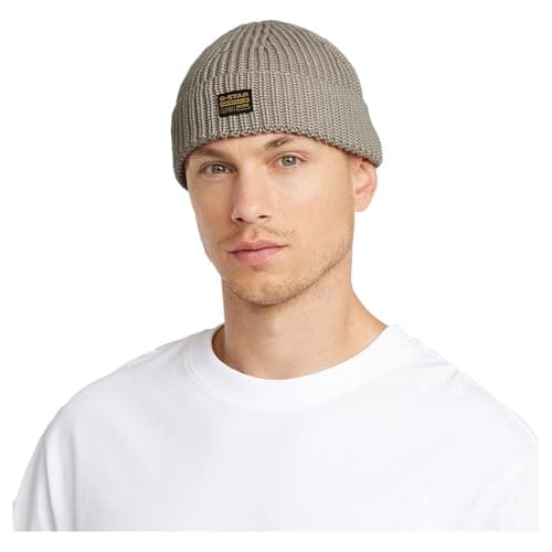 Image of G-Star Men's Originals Fisherman Beanie, Beige (vintage khaki D24321-D167-G053), PC