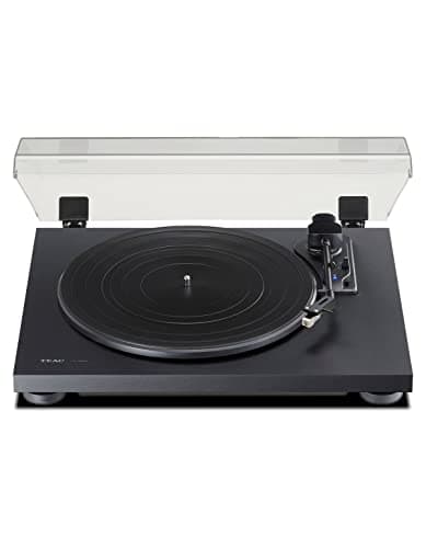 Image of Teac TN-180BT-A3 Turntable with Bluetooth output (belt drive, 33/45/78 rpm, integrated phono preamp, high-density MDF cabinet) Black