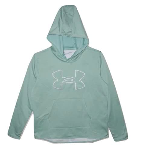 Image of Under Armour Women's DFO AF Fleece Hoodie, Green/White, Large