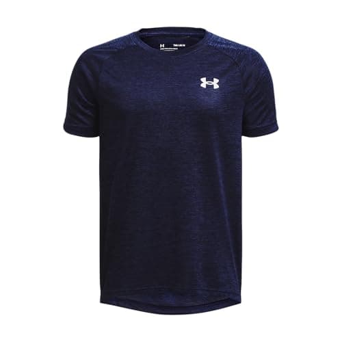 Image of Under Armour Boy's UA Tech 2.0 SS Shirt Midnight Navy