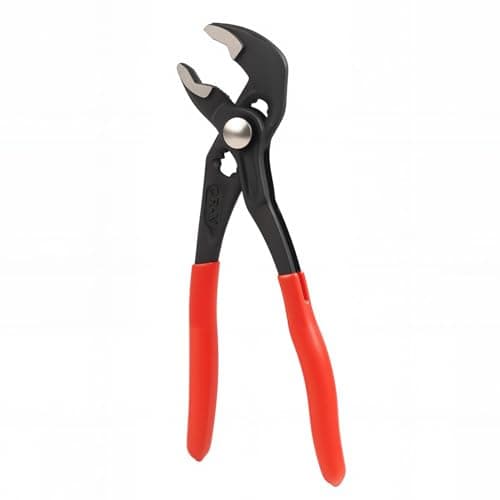 Image of 180mm (7") Water Pump Pliers, Adjustable Tongue & Groove Joint Pliers with V-Jaw, CRV Steel Slip Joint Pliers with Comfort Grip for Plumbing, Pipe Fittings, and Home Repair