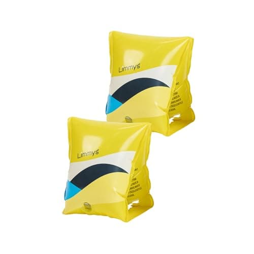 Image of Limmys Premium Kids Arm Bands for Swimming – Safe & Comfy Armbands for Toddlers and Children Aged 1–6 Years – Soft, Durable Float Bands for Boys & Girls