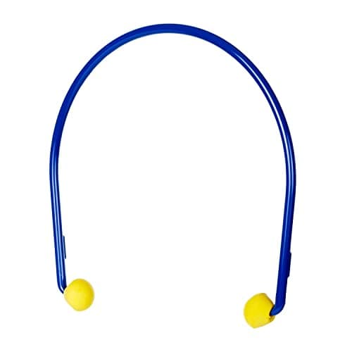 Image of 3M E-A-R Caps Banded Earplugs, 23 dB, Blue (1 Pair)