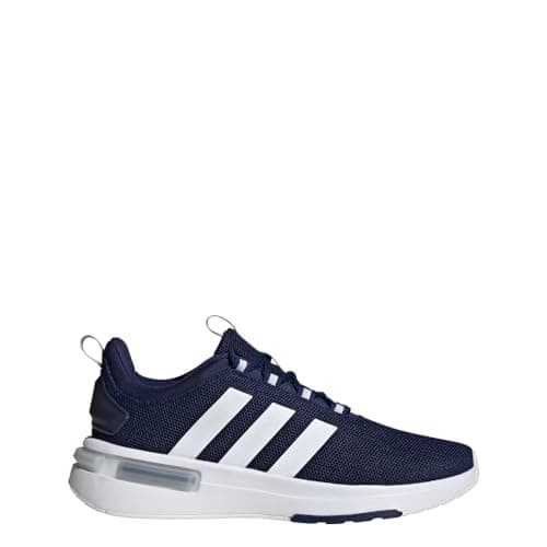 Image of adidas Men's Racer TR23 Sneaker, Dark Blue/Cloud White/Halo Silver, 10 UK