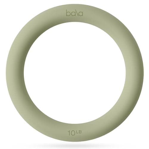 Image of Bala Power Ring, 2-in-1 Kettlebell & Dumbbell, 1lb (Sage) - Full Body Home Gym Workout Equipment for Strength Training, HIIT, Pilates, & Aerobics Exercises - Fitness Equipment for Working Out