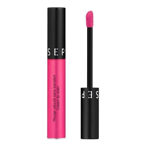 Image of Sephora Cream Lip Stain lipstick, colour: Flamingo