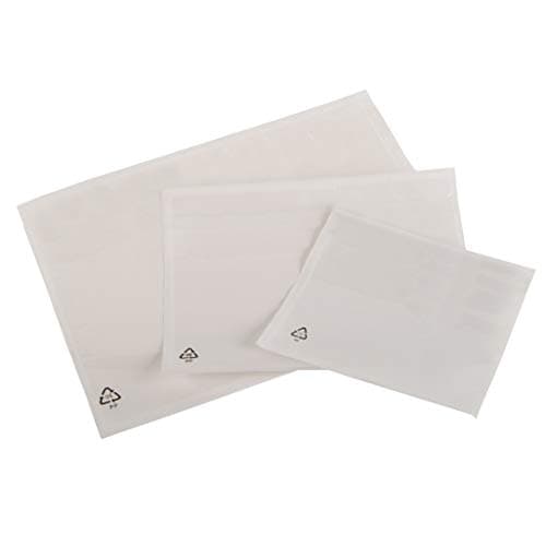 Image of Primatel A4 Plain Document Enclosed Wallets Boxed 500 (Approx 318mm x 235mm), Waterproof Self Sealing Packing Envelopes Postage Pouches Securing Important Documents