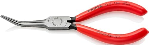 Image of KNIPEX Flat Nose Pliers (Needle-Nose Pliers) with Plastic Coating 160 mm, 31 21 160