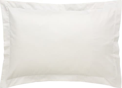 Image of Sheridan Tailored Pair Pillowcases, Cotton, Chalk, Full