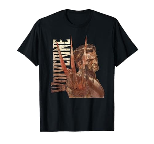 Image of Marvel X-Men Wolverine Three Claws T-Shirt