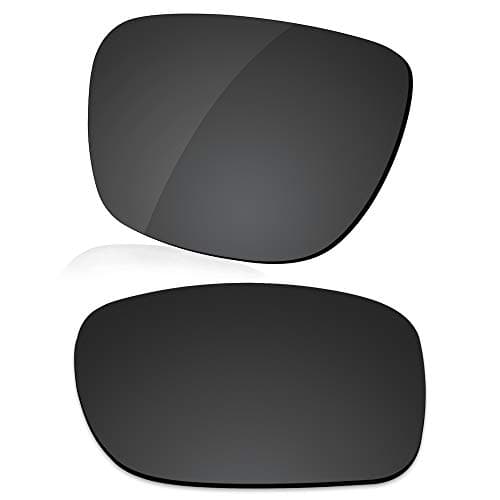 Image of LenzReborn Polarized Lens Replacement for Oakley Holbrook OO9102 Sunglass - Dark Black - Polarized