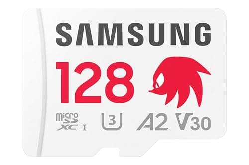Image of Samsung Memory MB-MD128SA Sonic PRO Plus MicroSD Card for Gaming Console, Action Cam and Drones, 128GB, UHS-I U3, Up to 180MB/s